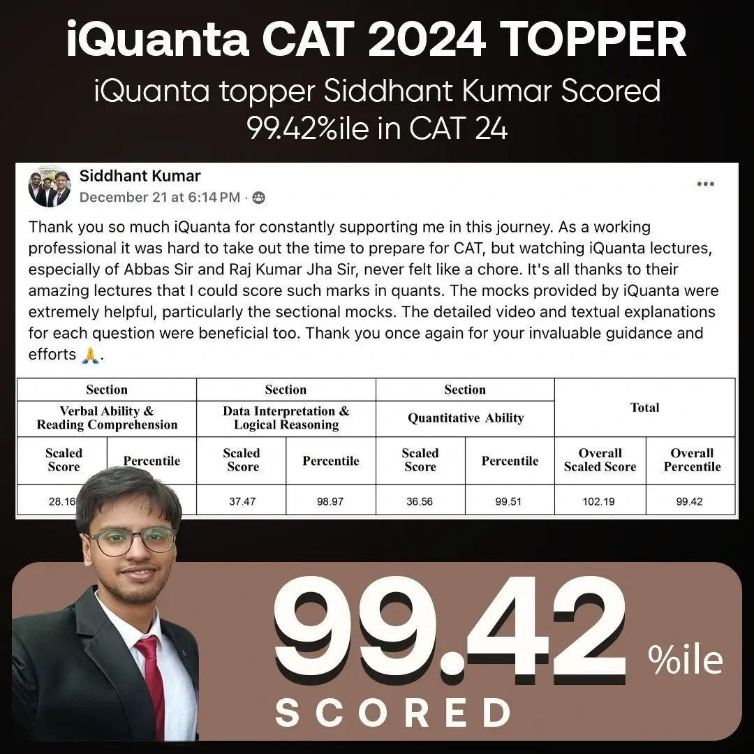 iQuanta toppers feedbacks