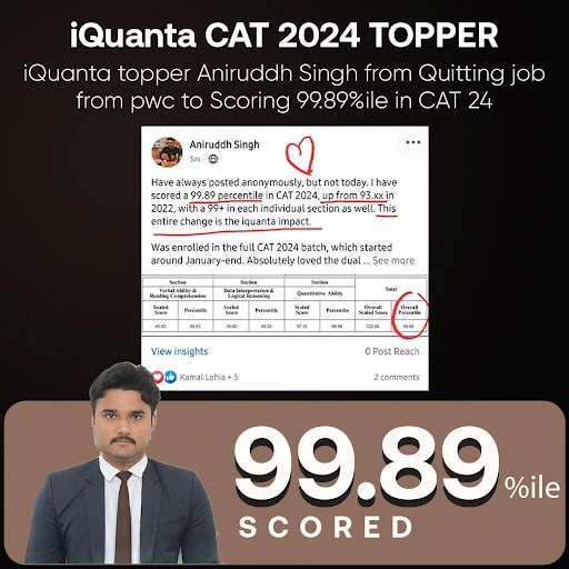 iQuanta toppers feedbacks